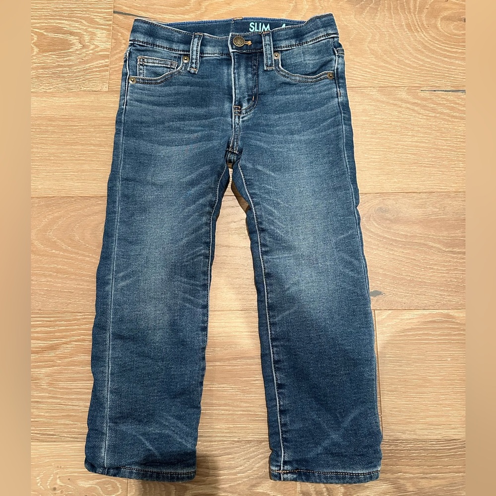 Brand new Jcrew boy lined jeans